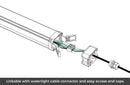 4Ft Linear Triproof LED Light - 3CCT