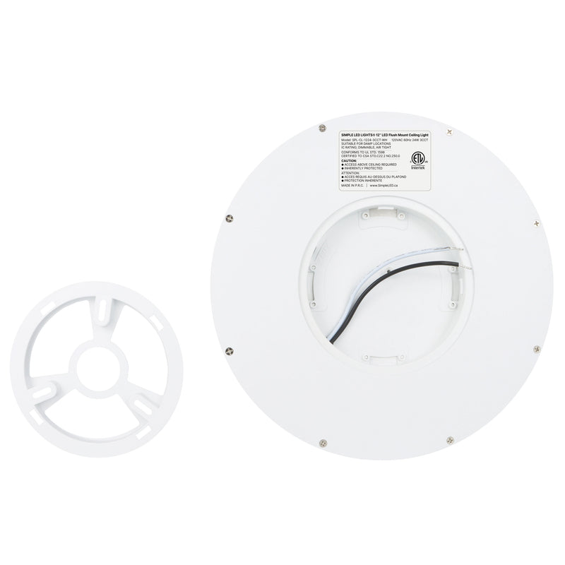 12 inch Flush Mount LED Ceiling Light - Frame Series