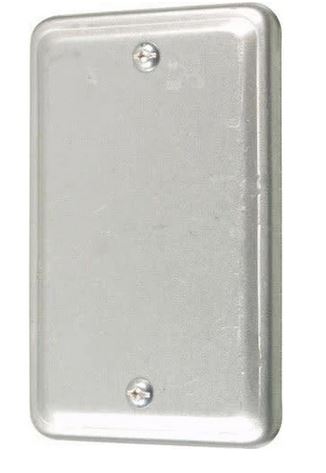 11C4 - 2-3/8 WIDE BLANK UTILITY BOX COVER