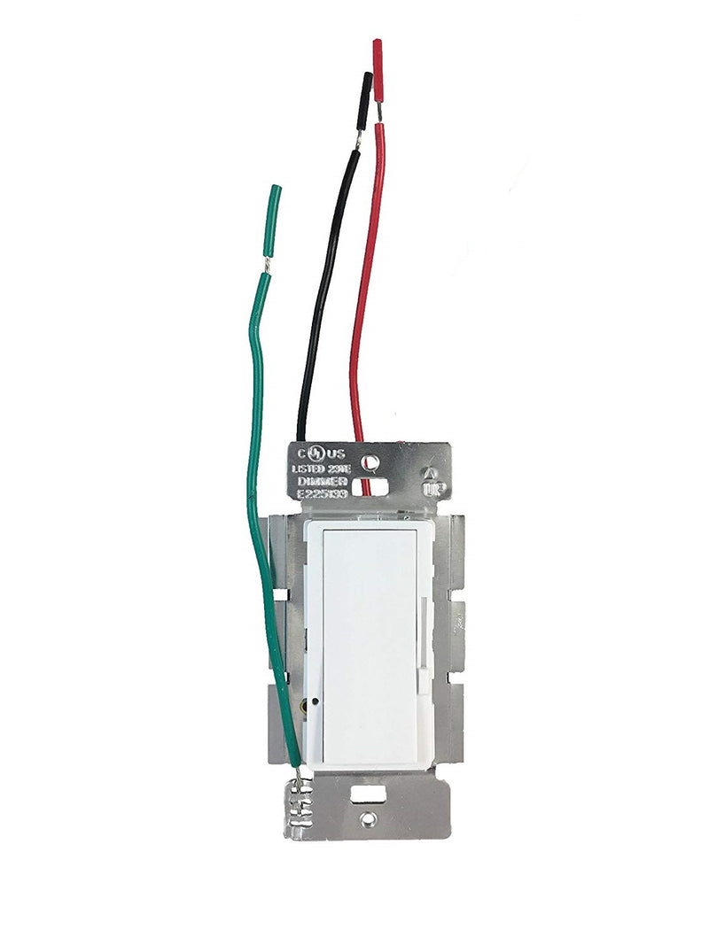 Single Pole Dimmer White