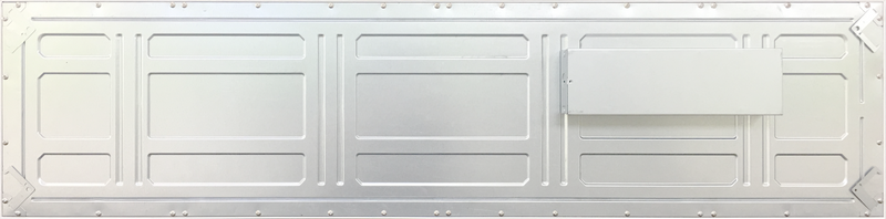 Slim LED Panel Light 1x4 - 347v - Edge Lit