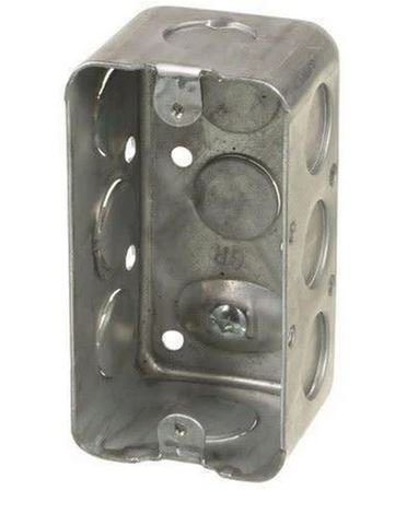 2020 - 1 7/8 DEEP UTILITY BOX  With KNOCKOUTS