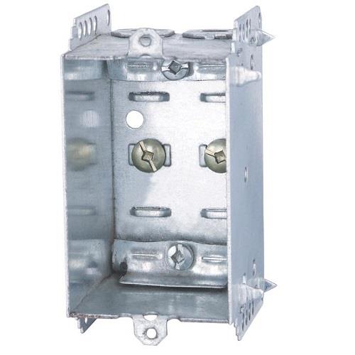2104-LLE - 2 1/2" Deep 1 gang device box with clamps