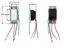 Three Way Dimmer White