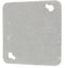 52C1 - 4" SQUARE BLANK COVER  - Flush Box Covers