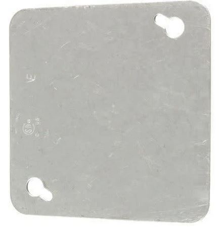 52C1 - 4" SQUARE BLANK COVER  - Flush Box Covers