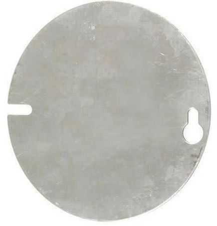 54C1 - 4 ROUND COVER BLANK - Flush Box Covers