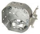 54151-LB 4" Diameter octagonal box with clamps & bracket (Case of 50)