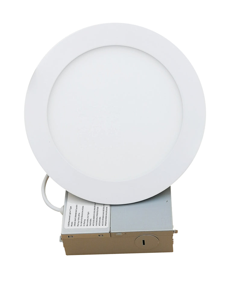 6 Inch White Pot Light (20 Pack)