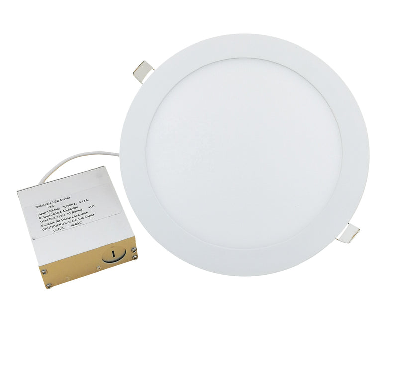 8 Inch Flat Type LED Pot Light