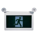 Running Man with Emergency Exit Lights
